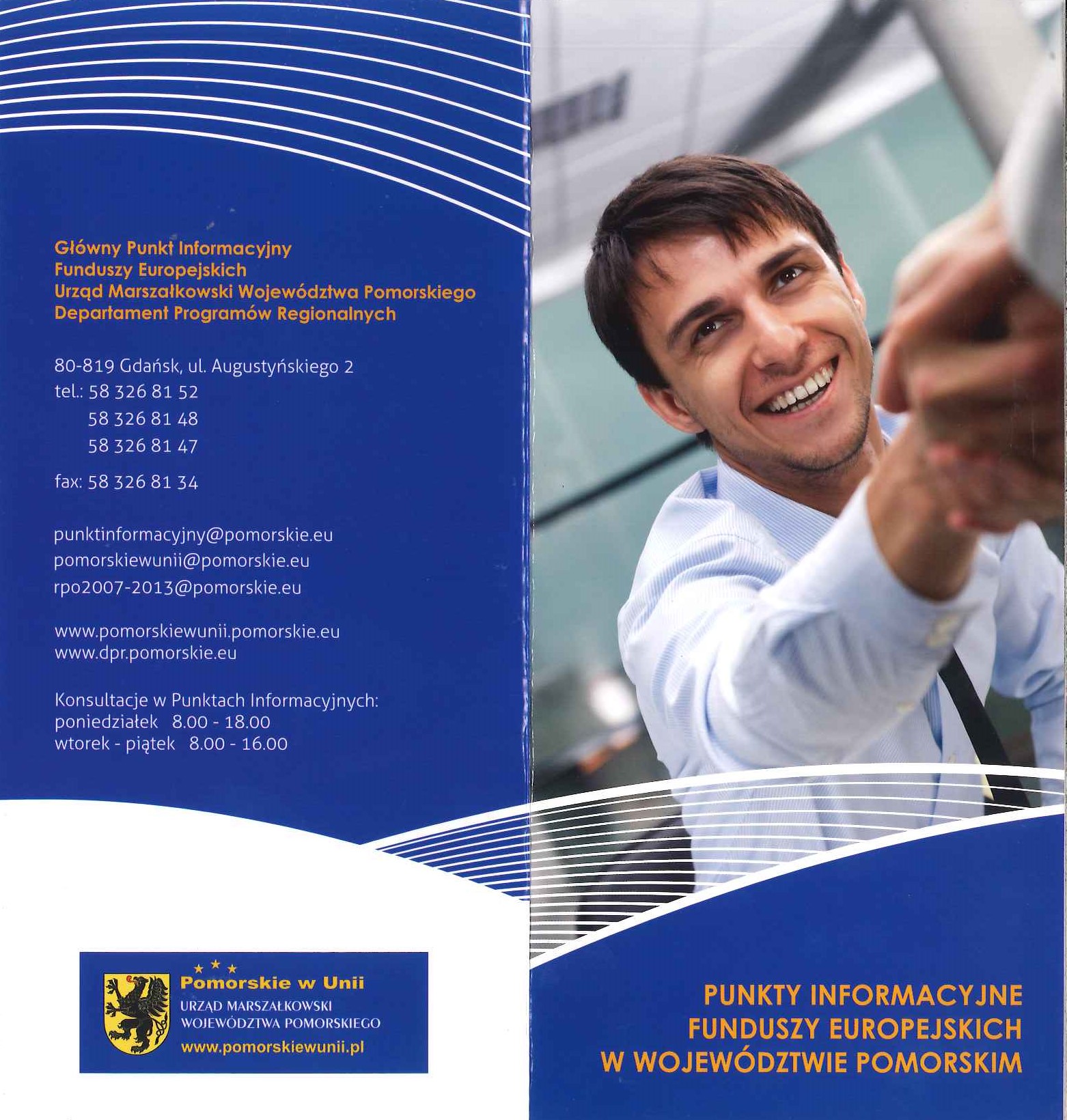 Lokalny Punkt Informacyjny Funduszy Europejskich funkcjonuje do 31.12.2018 r.